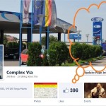 396 likes pentru pagina de facebook Complex Via